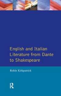 English and Italian Literature from Dante to Shakespeare : A Study of Source, Analogue and Divergence (Longman Medieval and Renaissance Library)