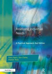 Assessing Individual Needs : A Practical Approach