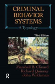 Criminal Behavior Systems : A Typology （3 New）