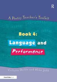 A Poetry Teacher's Toolkit : Book 4: Language and Performance