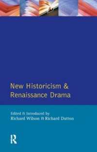 New Historicism and Renaissance Drama (Longman Critical Readers)