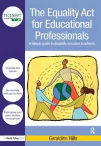 The Equality Act for Educational Professionals : A simple guide to disability inclusion in schools (nasen spotlight)