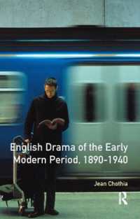 English Drama of the Early Modern Period 1890-1940 (Longman Literature in English Series)