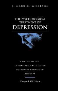 The Psychological Treatment of Depression （2ND）
