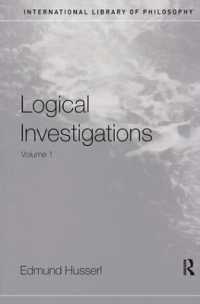 Logical Investigations Volume 1 (International Library of Philosophy)