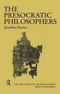 The Presocratic Philosophers (Arguments of the Philosophers)