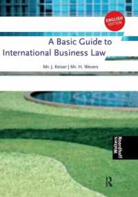 A Basic Guide to International Business Law (Routledge-noordhoff International Editions)