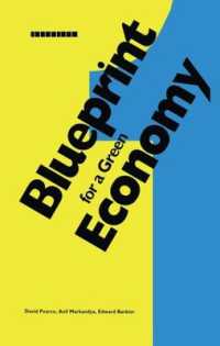 Blueprint 1 : For a Green Economy (Blueprint Series)