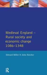Medieval England : Rural Society and Economic Change 1086-1348 (Social and Economic History of England)