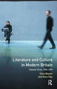 Literature and Culture in Modern Britain : Volume Three: 1956 - 1999