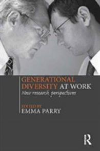 Generational Diversity at Work : New Research Perspectives -- Hardback