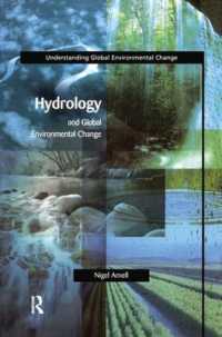 Hydrology and Global Environmental Change (Understanding Global Environmental Change)