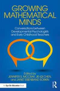 Growing Mathematical Minds : Conversations between Developmental Psychologists and Early Childhood Teachers