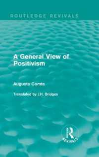 A General View of Positivism (Routledge Revivals)