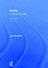 Quality : A Critical Introduction -- Hardback （4 ed）