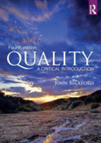 Quality : A Critical Introduction