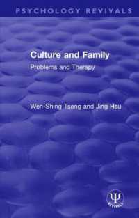 Culture and Family : Problems and Therapy (Psychology Revivals)