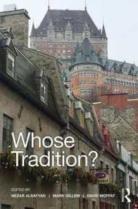 Whose Tradition? : Discourses on the Built Environment