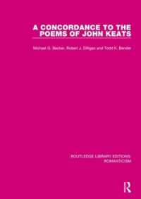 A Concordance to the Poems of John Keats (Routledge Library Editions: Romanticism)