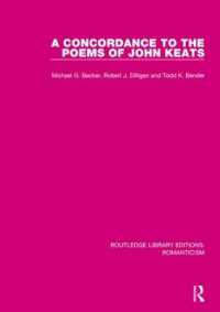 A Concordance to the Poems of John Keats (Routledge Library Editions: Romanticism)