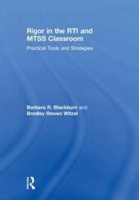 Rigor in the RTI and MTSS Classroom : Practical Tools and Strategies