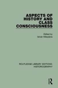 Aspects of History and Class Consciousness (Routledge Library Editions: Historiography)