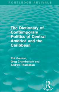 The Dictionary of Contemporary Politics of Central America and the Caribbean (Routledge Revivals: Dictionaries of Contemporary Politics)