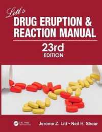 リット薬疹・副作用マニュアル（第２３版）<br>Litt's Drug Eruption & Reaction Manual （23 Revised）