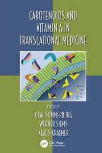 Carotenoids and Vitamin a in Translational Medicine (Oxidative Stress and Disease)