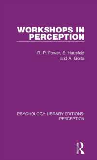 Workshops in Perception (Psychology Library Editions: Perception)