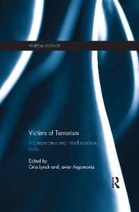 Victims of Terrorism : A Comparative and Interdisciplinary Study (Political Violence)