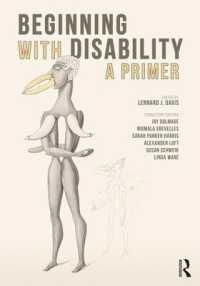 Beginning with Disability : A Primer