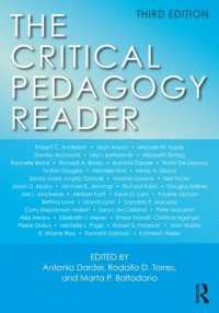 Critical Pedagogy Reader -- Paperback / softback （3 ed）