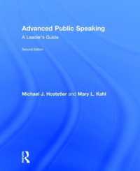 Advanced Public Speaking : A Leader's Guide