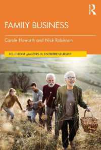 家族経営テキスト<br>Family Business (Routledge Masters in Entrepreneurship)