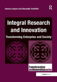 Integral Research and Innovation : Transforming Enterprise and Society (Transformation and Innovation) -- Paperback / softback