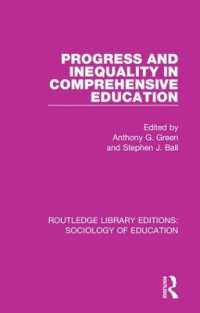 Progress and Inequality in Comprehensive Education (Routledge Library Editions: Sociology of Education)