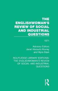 The Englishwoman's Review of Social and Industrial Questions : 1871 (Routledge Library Editions: The Englishwoman's Review of Social and Industrial Questions)