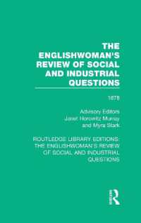The Englishwoman's Review of Social and Industrial Questions : 1878 (Routledge Library Editions: the Englishwoman's Review of Social and Industrial Questions)