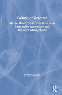 Failure or Reform? : Market-Based Policy Instruments for Sustainable Agriculture and Resource Management