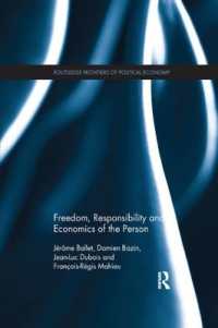 Freedom, Responsibility and Economics of the Person (Routledge Frontiers of Political Economy)