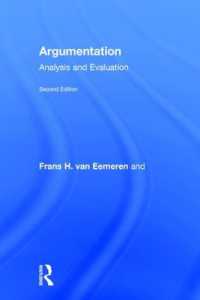 議論：分析と評価（第２版）<br>Argumentation : Analysis and Evaluation （2ND）