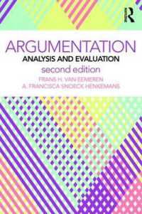 議論：分析と評価（第２版）<br>Argumentation : Analysis and Evaluation （2ND）