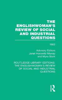 The Englishwoman's Review of Social and Industrial Questions : 1902 (Routledge Library Editions: the Englishwoman's Review of Social and Industrial Questions)