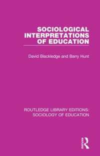 Sociological Interpretations of Education (Routledge Library Editions: Sociology of Education)
