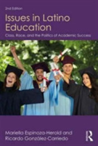 ラティーノ教育の論点：階級、人種と学業の成功の政治学<br>Issues in Latino Education : Race, School Culture, and the Politics of Academic Success （2ND）