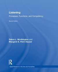 Listening : Processes, Functions, and Competency （2ND）