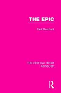 The Epic (The Critical Idiom Reissued)