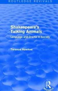 Routledge Revivals: Shakespeare's Talking Animals (1973) : Language and Drama in Society