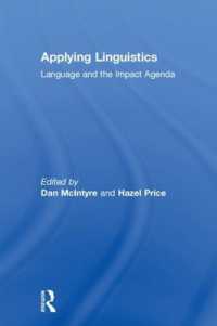 Applying Linguistics : Language and the Impact Agenda